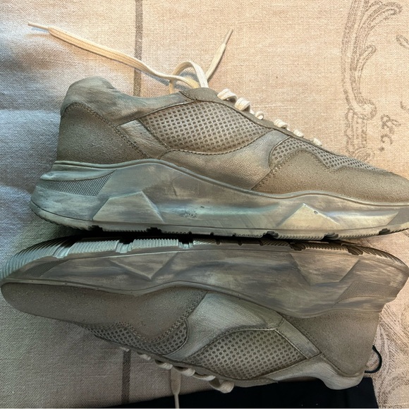 Free People Let’s Wander Washed Sneaker, white size 40. New with box - Picture 5 of 8